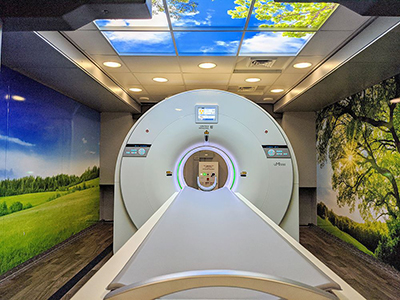 PET CT Scanner Interior